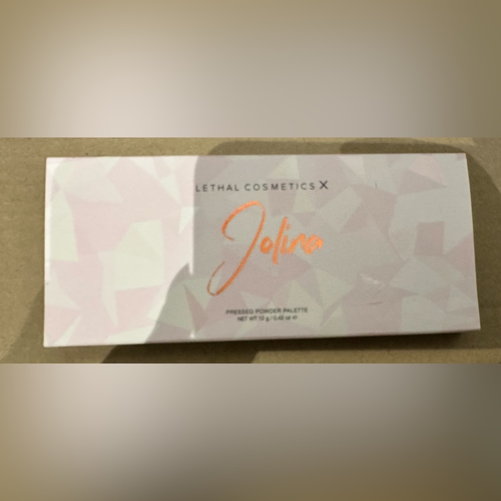 Lethal Cosmetics Jolina Palette BNIB